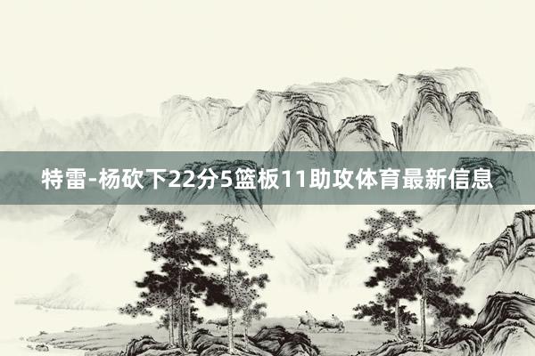 特雷-杨砍下22分5篮板11助攻体育最新信息