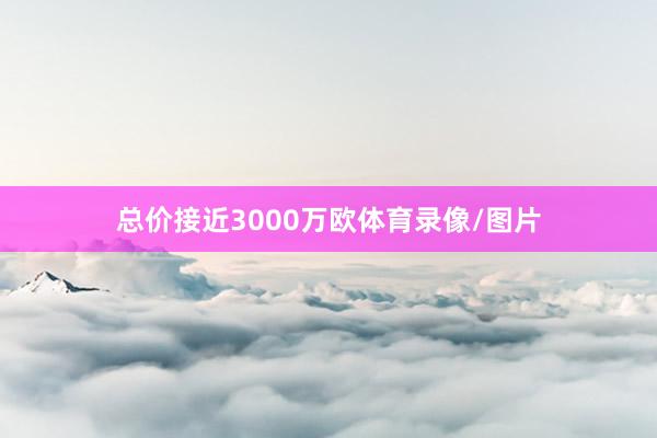 总价接近3000万欧体育录像/图片