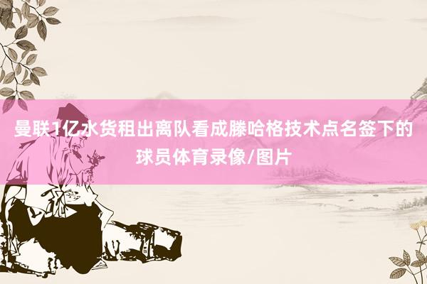 曼联1亿水货租出离队看成滕哈格技术点名签下的球员体育录像/图片