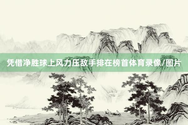 凭借净胜球上风力压敌手排在榜首体育录像/图片