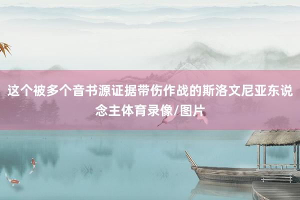 这个被多个音书源证据带伤作战的斯洛文尼亚东说念主体育录像/图片