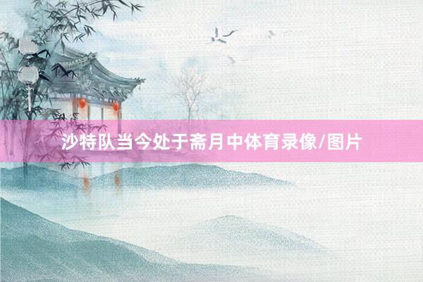 沙特队当今处于斋月中体育录像/图片