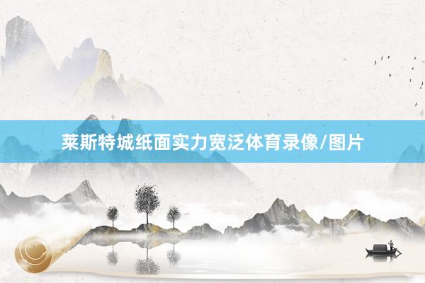 莱斯特城纸面实力宽泛体育录像/图片