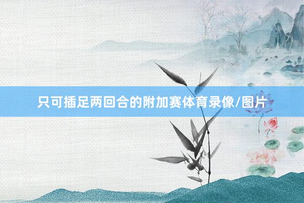 只可插足两回合的附加赛体育录像/图片