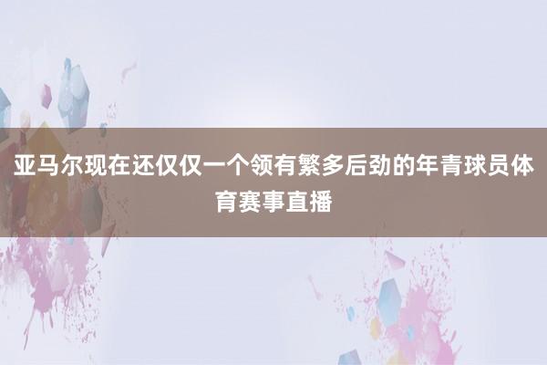 亚马尔现在还仅仅一个领有繁多后劲的年青球员体育赛事直播