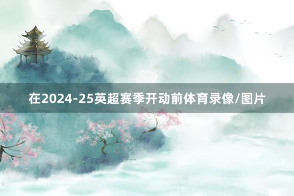 在2024-25英超赛季开动前体育录像/图片