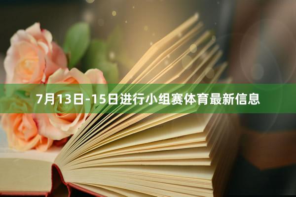 7月13日-15日进行小组赛体育最新信息