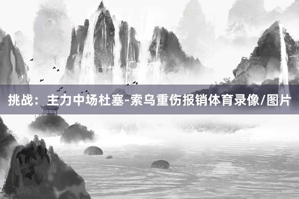 挑战：主力中场杜塞-索乌重伤报销体育录像/图片