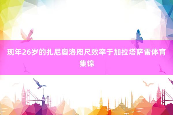 现年26岁的扎尼奥洛咫尺效率于加拉塔萨雷体育集锦