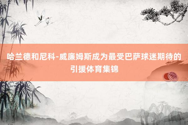 哈兰德和尼科-威廉姆斯成为最受巴萨球迷期待的引援体育集锦
