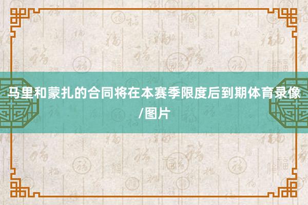 马里和蒙扎的合同将在本赛季限度后到期体育录像/图片