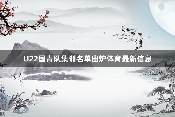 U22国青队集训名单出炉体育最新信息