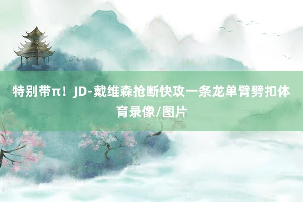 特别带π！JD-戴维森抢断快攻一条龙单臂劈扣体育录像/图片